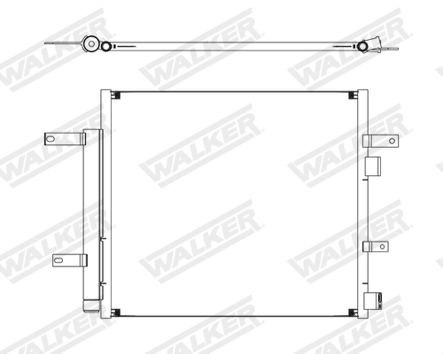 Walker Condensor, airconditioning WCD00043