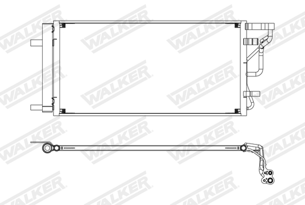 Walker Condensor, airconditioning WCD00044