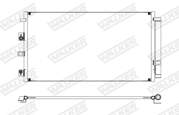 Walker Condensor, airconditioning WCD00056