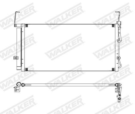 Walker Condensor, airconditioning WCD00061