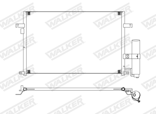 Walker Condensor, airconditioning WCD00067