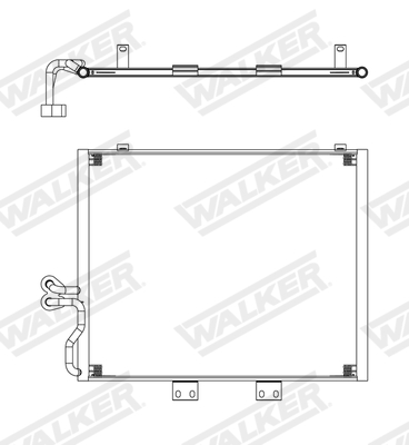 Walker Condensor, airconditioning WCD00071