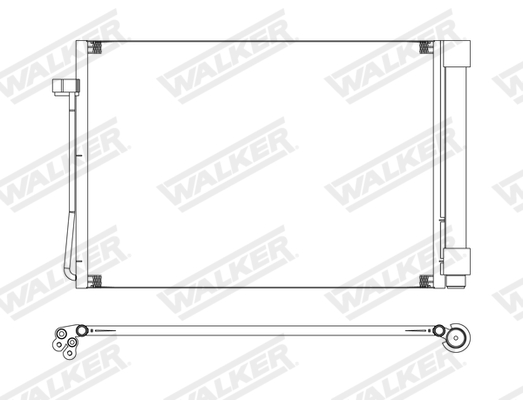 Walker Condensor, airconditioning WCD00075