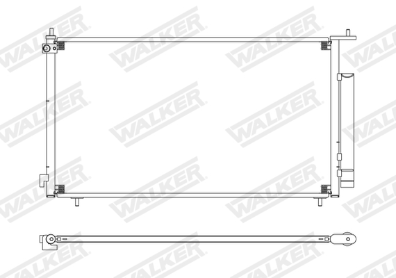 Walker Condensor, airconditioning WCD00076