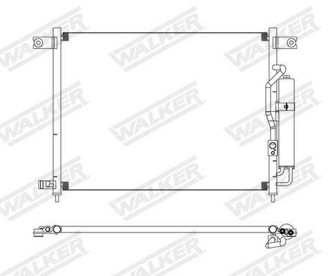 Walker Condensor, airconditioning WCD00086