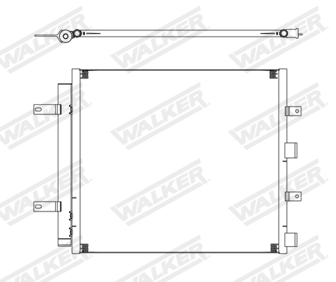 Walker Condensor, airconditioning WCD00092