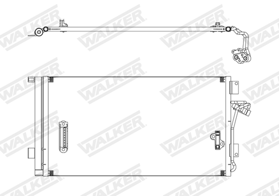 Walker Condensor, airconditioning WCD00101