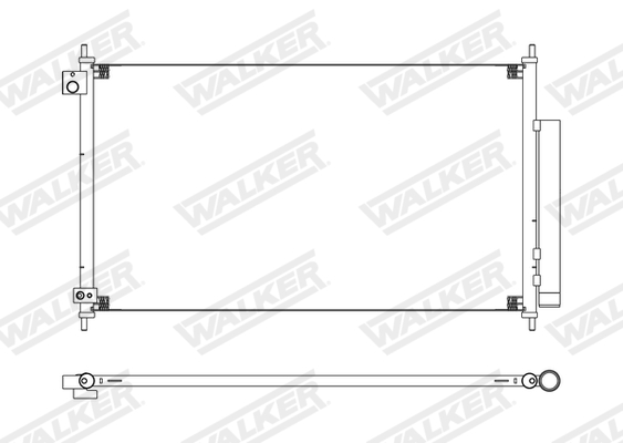Walker Condensor, airconditioning WCD00102