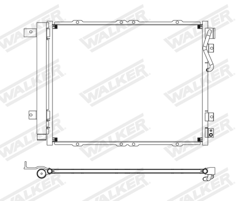 Walker Condensor, airconditioning WCD00107