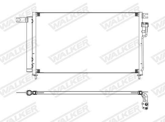 Walker Condensor, airconditioning WCD00111