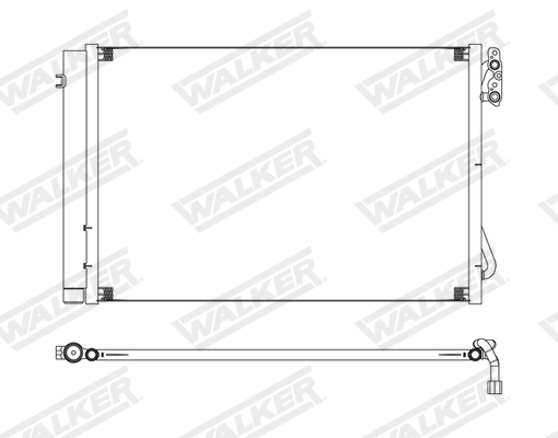 Walker Condensor, airconditioning WCD00116