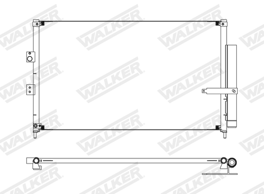 Walker Condensor, airconditioning WCD00120