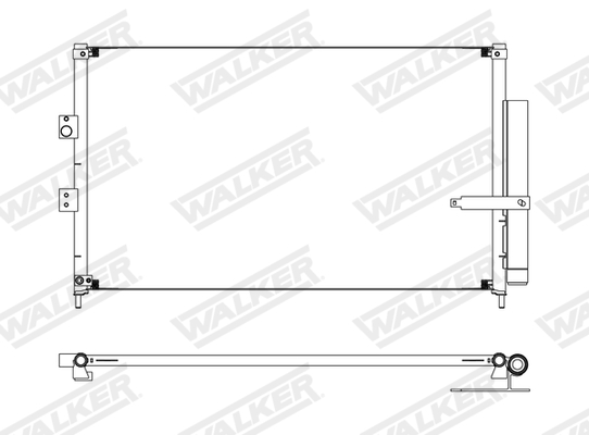 Walker Condensor, airconditioning WCD00121