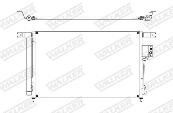 Walker Condensor, airconditioning WCD00125