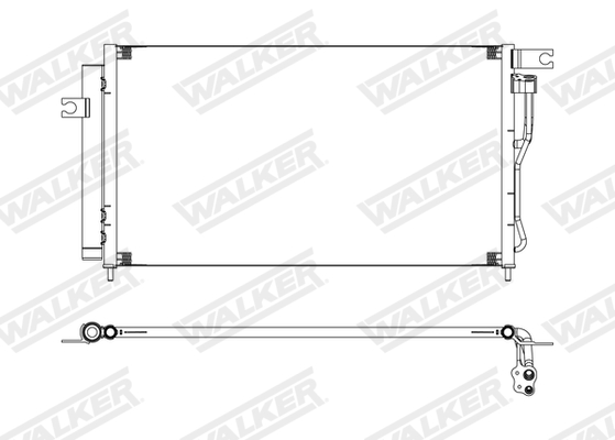 Walker Condensor, airconditioning WCD00129