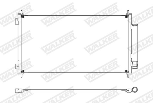 Walker Condensor, airconditioning WCD00134