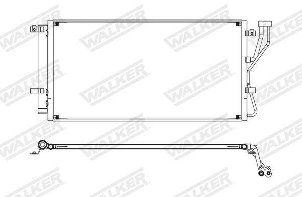 Walker Condensor, airconditioning WCD00137