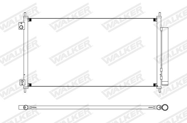 Walker Condensor, airconditioning WCD00139