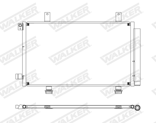 Walker Condensor, airconditioning WCD00142