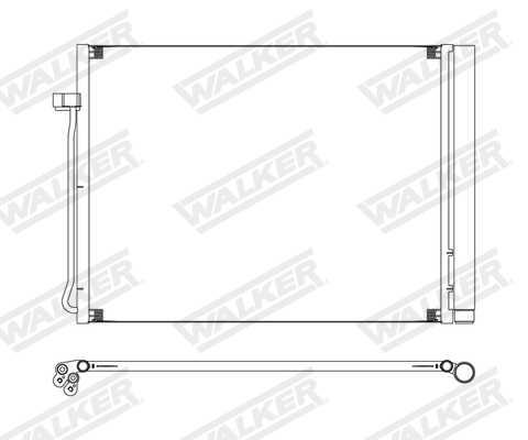 Walker Condensor, airconditioning WCD00144