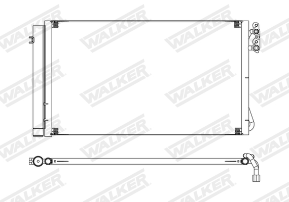 Walker Condensor, airconditioning WCD00145