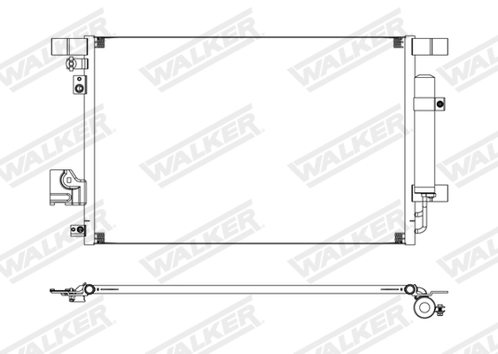 Walker Condensor, airconditioning WCD00146