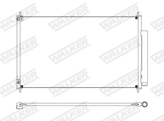 Walker Condensor, airconditioning WCD00152