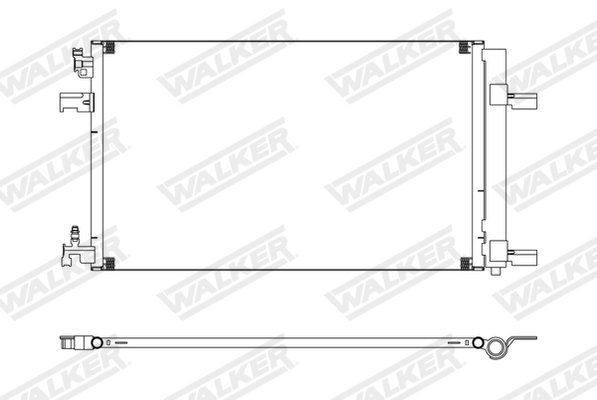 Walker Condensor, airconditioning WCD00158