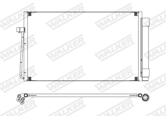 Walker Condensor, airconditioning WCD00161