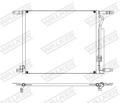 Walker Condensor, airconditioning WCD00165