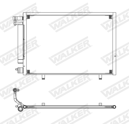 Walker Condensor, airconditioning WCD00166