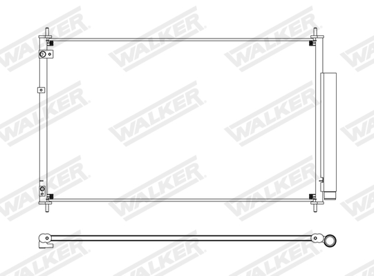 Walker Condensor, airconditioning WCD00170