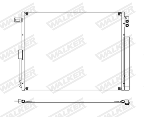 Walker Condensor, airconditioning WCD00171