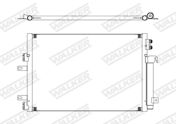 Walker Condensor, airconditioning WCD00182