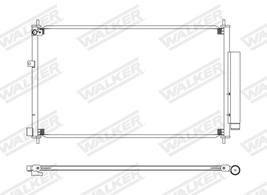 Walker Condensor, airconditioning WCD00187