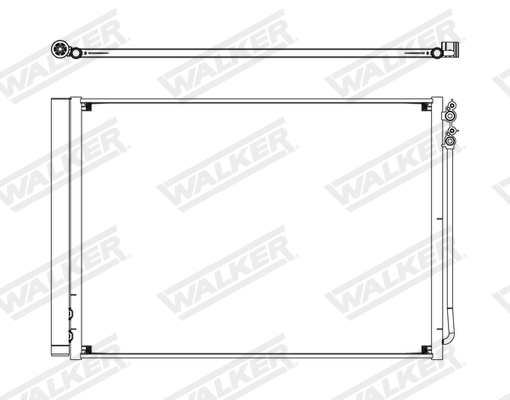 Walker Condensor, airconditioning WCD00189