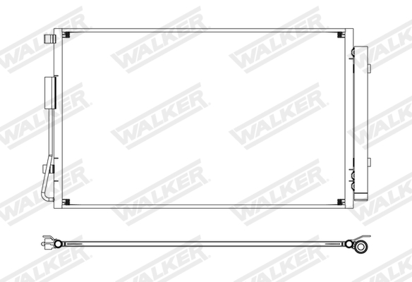 Walker Condensor, airconditioning WCD00206
