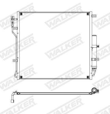 Walker Condensor, airconditioning WCD00213