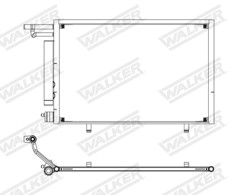 Walker Condensor, airconditioning WCD00219