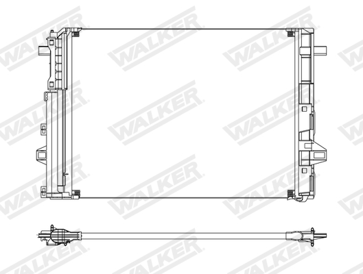 Walker Condensor, airconditioning WCD00226