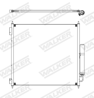 Walker Condensor, airconditioning WCD00231