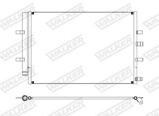 Walker Condensor, airconditioning WCD00236