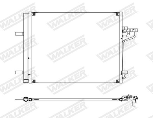 Walker Condensor, airconditioning WCD00238