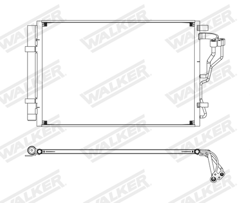 Walker Condensor, airconditioning WCD00239