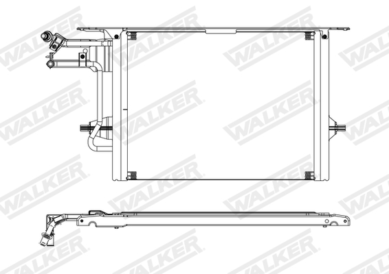 Walker Condensor, airconditioning WCD00245