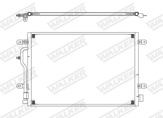 Walker Condensor, airconditioning WCD00247