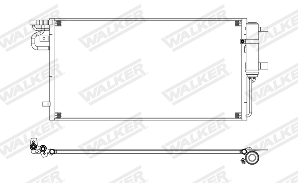 Walker Condensor, airconditioning WCD00257