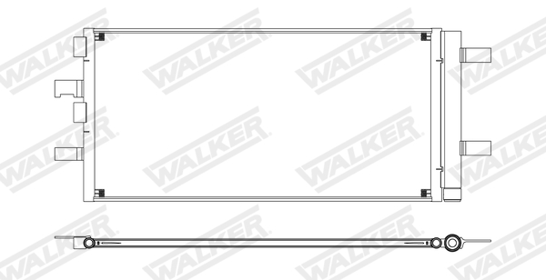 Walker Condensor, airconditioning WCD00258