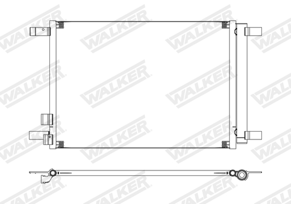 Walker Condensor, airconditioning WCD00264