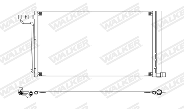 Walker Condensor, airconditioning WCD00269